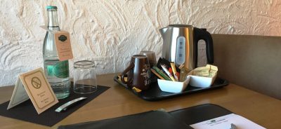 Coffee-/Tea station for all rooms