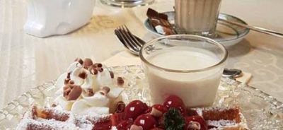 Hausgemachte frische Waffeln und Kaffeespezialitäten im CONTEL Koblenz