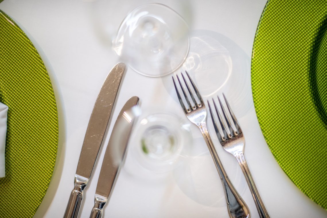 Gedeckter Tisch